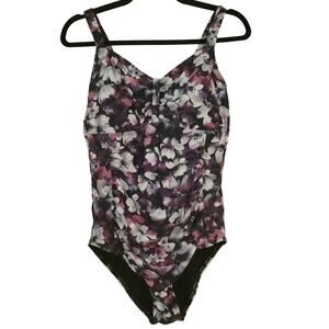 NWT Tempt Me One Piece Floral Swimsuit Size Large